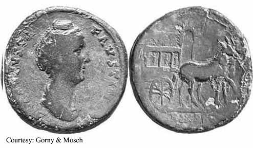 монета Древнего Рима