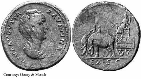 монета Древнего Рима