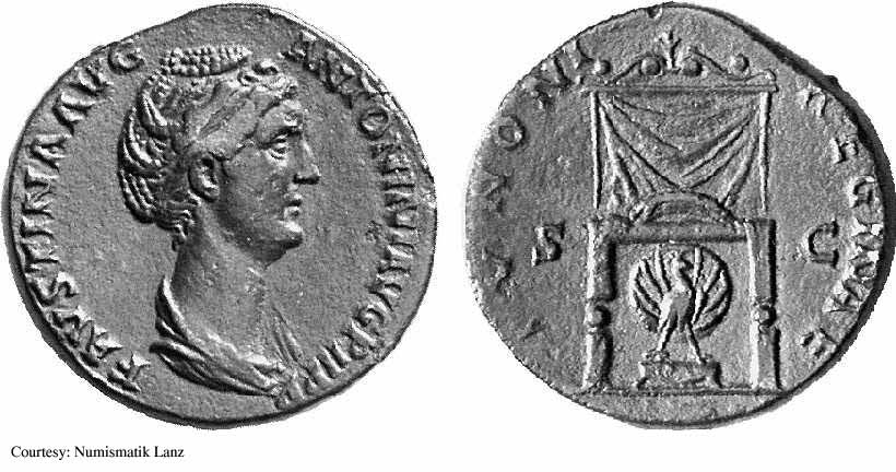 монета Древнего Рима