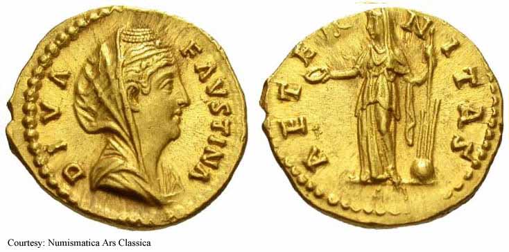 монета Древнего Рима