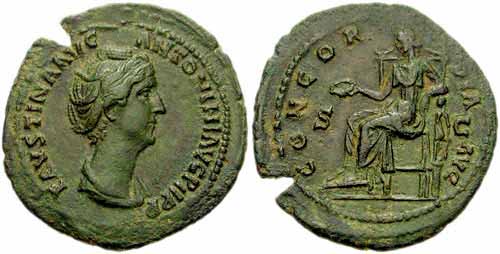 монета Древнего Рима