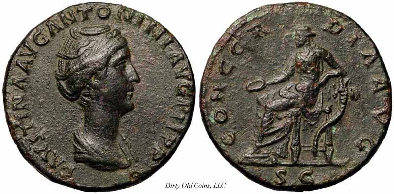 монета Древнего Рима