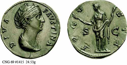 монета Древнего Рима