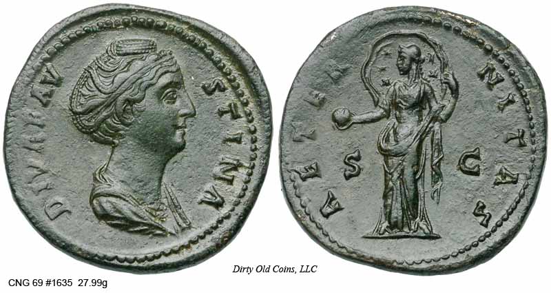 монета Древнего Рима