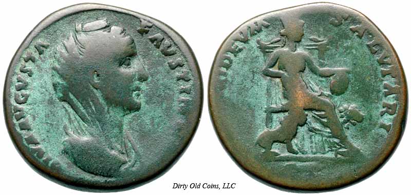 монета Древнего Рима