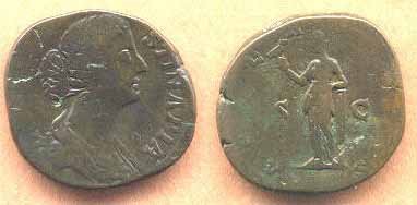 монета Древнего Рима