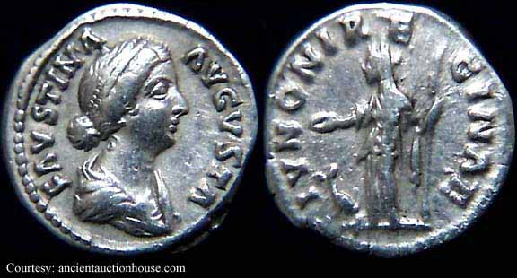 монета Древнего Рима