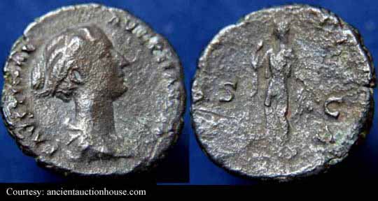 монета Древнего Рима