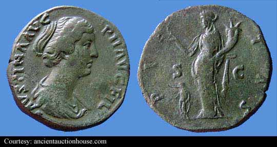 монета Древнего Рима