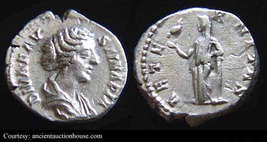 монета Древнего Рима