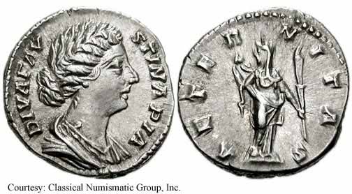 монета Древнего Рима