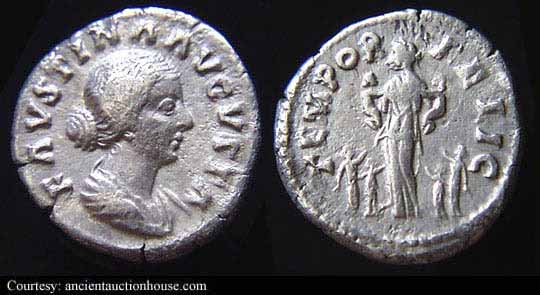 монета Древнего Рима