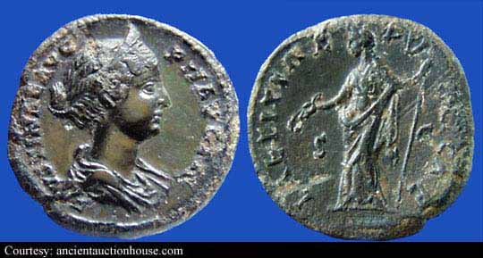 монета Древнего Рима