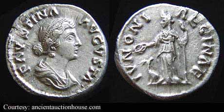 монета Древнего Рима