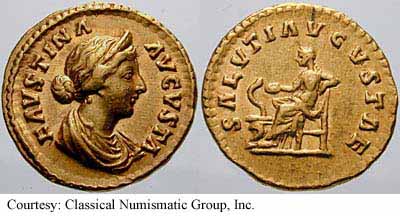 монета Древнего Рима