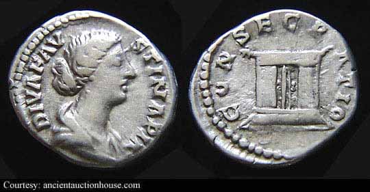 монета Древнего Рима