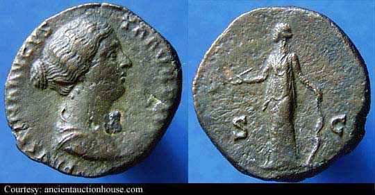 монета Древнего Рима