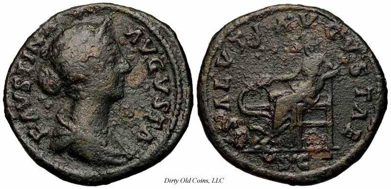 монета Древнего Рима