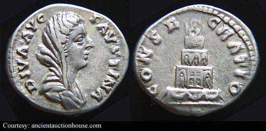 монета Древнего Рима