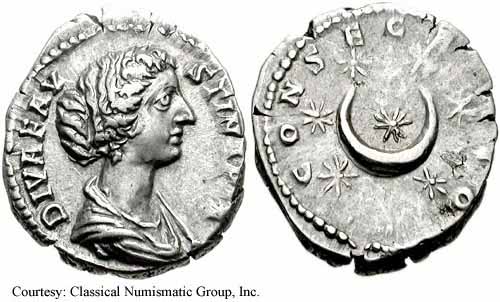 монета Древнего Рима