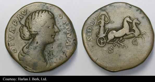 монета Древнего Рима