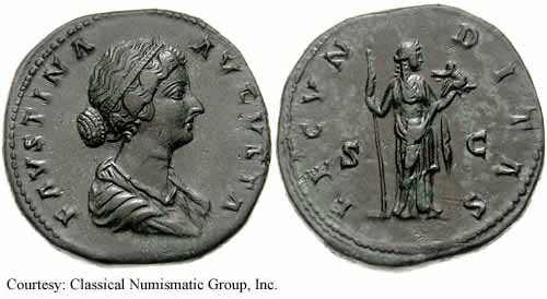 монета Древнего Рима