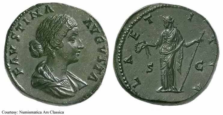 монета Древнего Рима