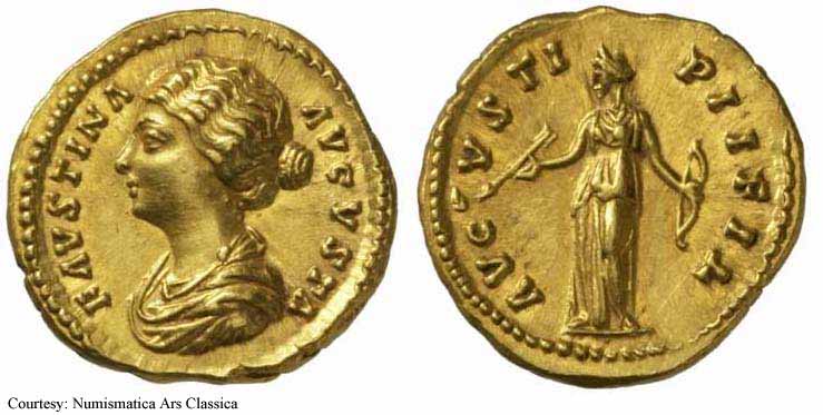 монета Древнего Рима