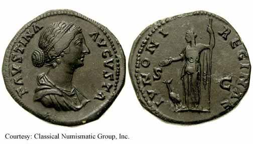 монета Древнего Рима