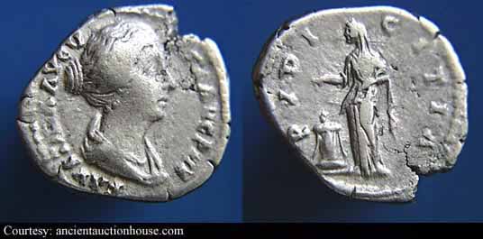 монета Древнего Рима