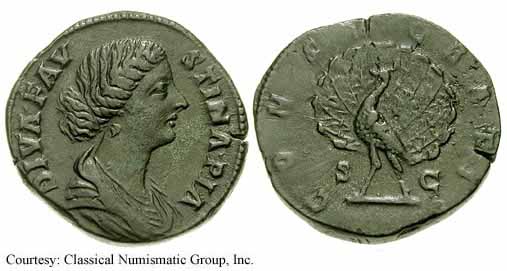 монета Древнего Рима