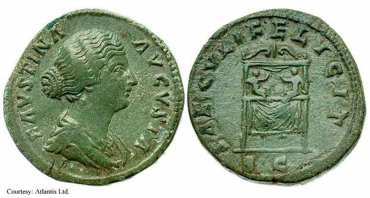 монета Древнего Рима