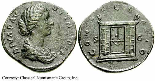 монета Древнего Рима