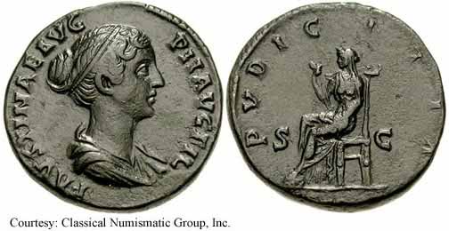 монета Древнего Рима