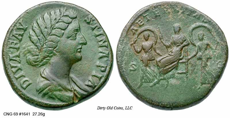 монета Древнего Рима