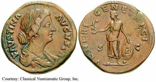 монета Древнего Рима