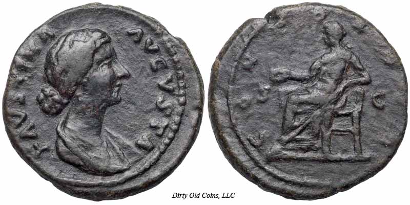 монета Древнего Рима