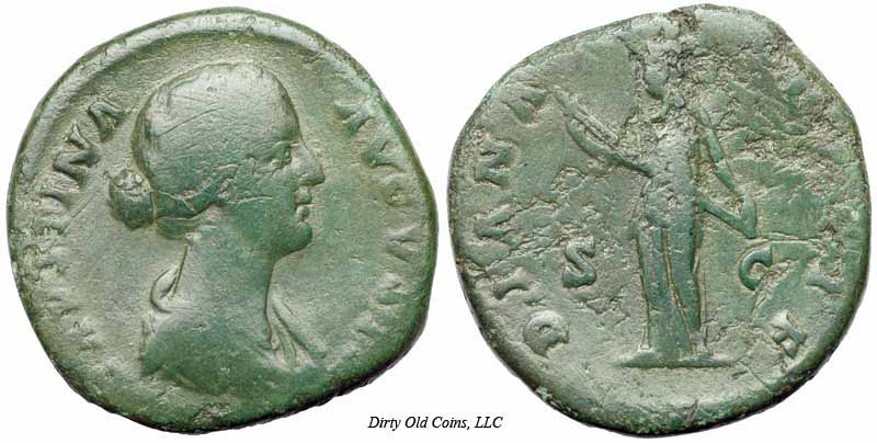 монета Древнего Рима