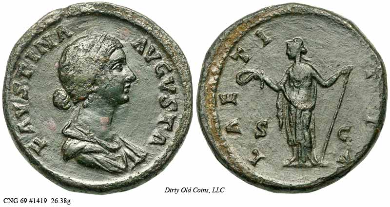 монета Древнего Рима