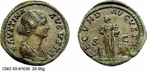 монета Древнего Рима