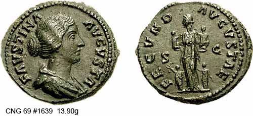 монета Древнего Рима