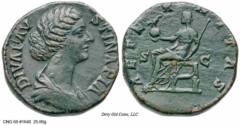 монета Древнего Рима