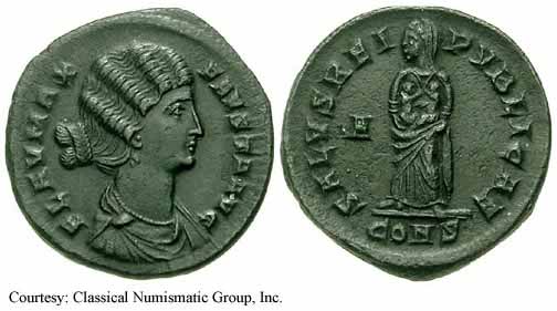 монета Древнего Рима