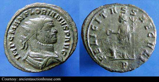 монета Древнего Рима