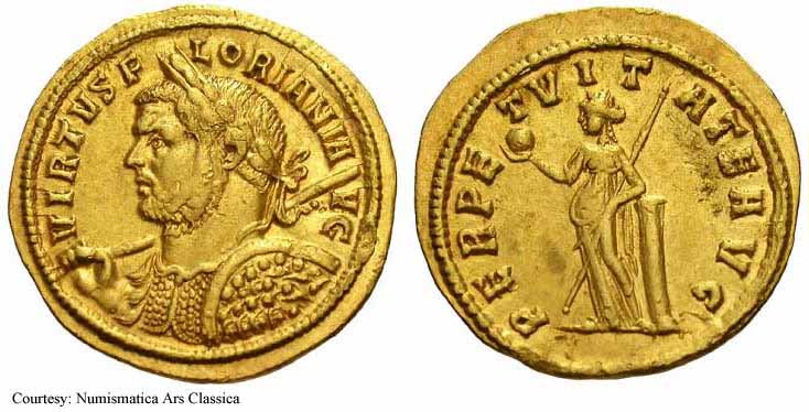 монета Древнего Рима