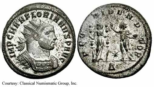 монета Древнего Рима