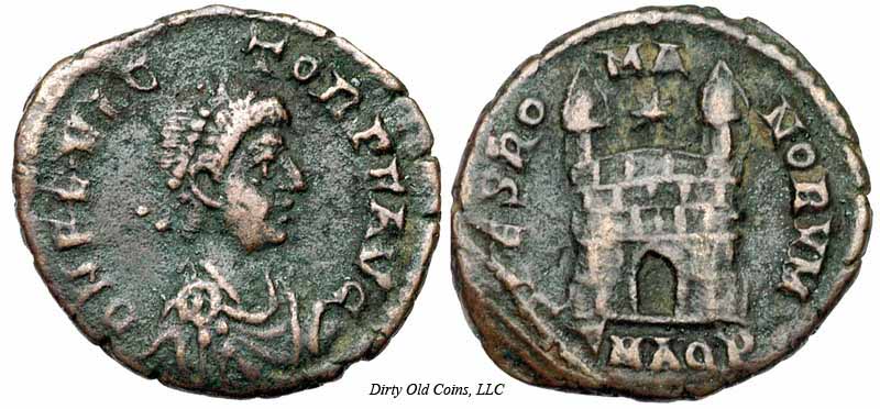 монета Древнего Рима