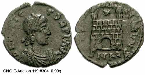 монета Древнего Рима