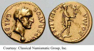 монета Древнего Рима