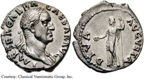 монета Древнего Рима